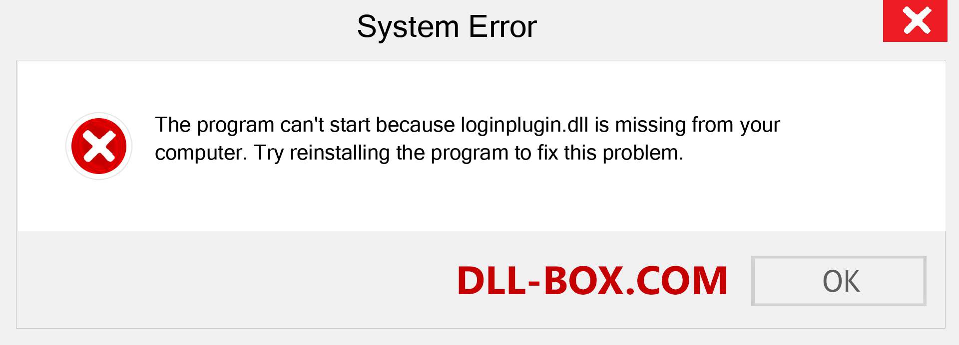  loginplugin.dll file is missing?. Download for Windows 7, 8, 10 - Fix  loginplugin dll Missing Error on Windows, photos, images
